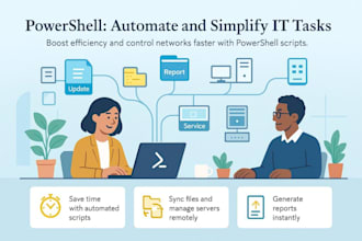 create or fix powershell scripts to automate your windows or IT tasks