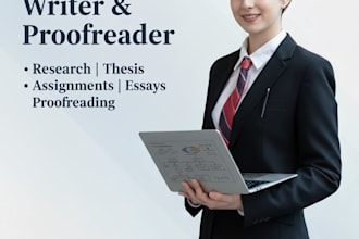 edit academic writting and proofreading