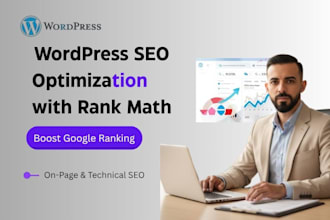 optimize your wordpress website SEO using rank math