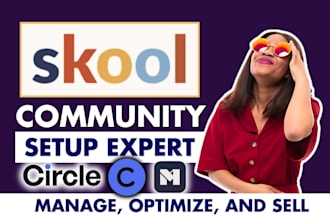do skool setup, circle so skool community, skool manager and automation setup