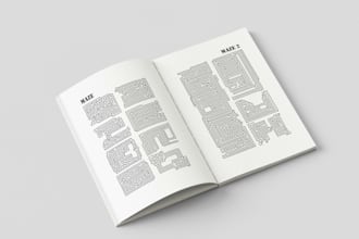 do a layout for books and magazines