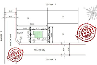 create city permit site plan layout in autocad in 24 hours