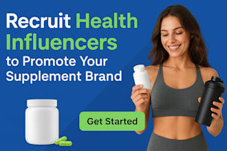recruit vitamin influencers for your supplement campaign
