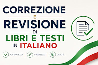 correggere, modificare e formattare i tuoi manoscritti e documenti in italiano