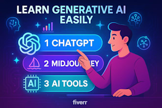 teach generative ai course, midjourney, ai tools, chatgbt and prompt engineering
