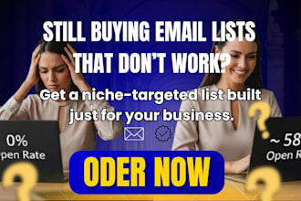 do niche targeted email list b2b leads prospect list building b2b linkedin leads