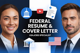 write federal resume and cover letter for your targeted job, usajobs