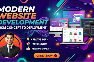 build website, website development, front end developer