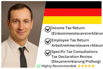 do german bookkeeping, income tax, vat, vat id for your marketplace business
