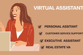 be your long term personal and reliable administrative virtual assistant
