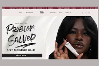 build lip stick website lipbalm website  lipstick shopify store cosmetic website