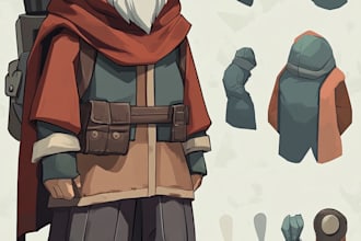 2d game character design 2d game character