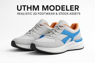 3d stocks design 3d shoe for pre production and virtual clothing