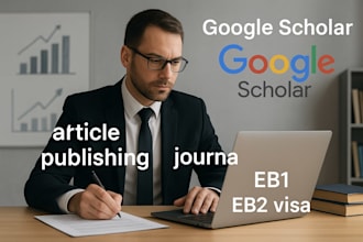 write and publish research articles with verified google scholar citations