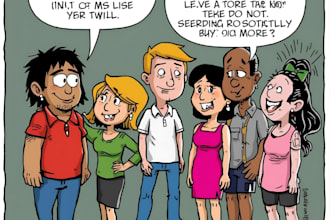 draw a cartoons comics
