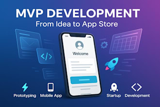 develop startup app prototype rapid prototyping mobile mvp development