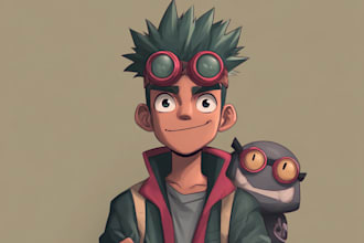create anime character for you