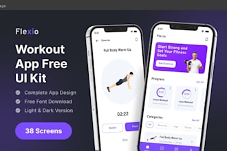design website UI UX in figma with responsive layout