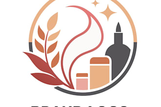 design modern, luxury candle product logo design