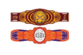 make cigar band, labels, box, and logo