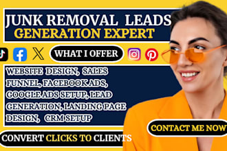 generate junk removal leads, recycling trash and junk removal video ads