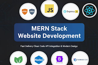 build a modern mern stack website application