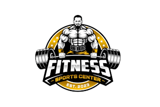 do modern gym, fitness, bodybuilding and sports logo design