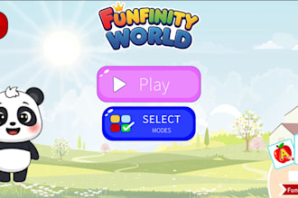 develop an educational kids mobile game