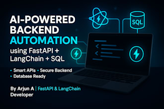 build ai powered fastapi backend automations