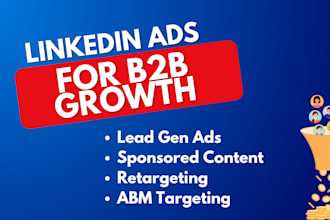 manage your linkedin ads for qualified b2b leads