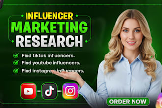 find best youtube instagram tiktok influencers leads