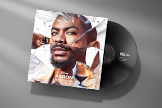 design album cover , cd cover and single cover art