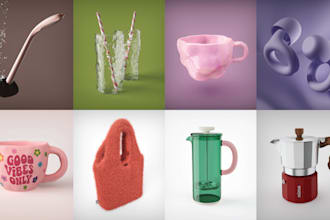 provide 3d modeling and rendering service
