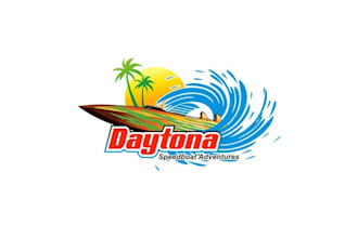 create stunning exceptional logo for florida speedboat rides
