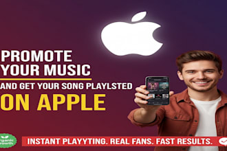 promote your music and get your song playlisted on apple