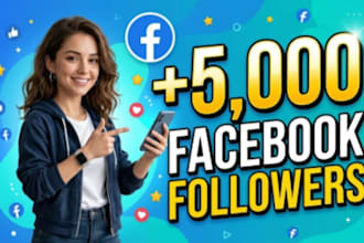 grow facebook 5,000 followers fast