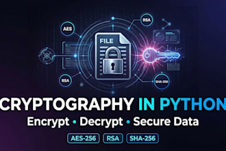 do encryption, decryption, and cryptography services for your data