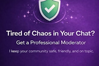 actively moderate your discord server and keep your community engaged