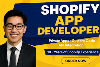 create a shopify app with admin and storefront features