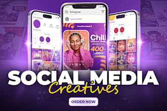 design engaging social media ads and posts