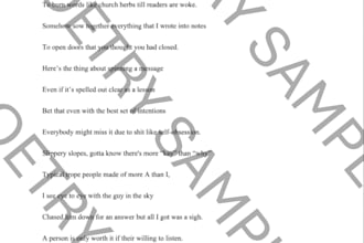 write rhyming poetry or rap lyrics