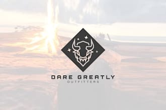 design classic dare greatly outfitters logo