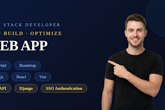 design, debug, build, repair website as full stack dev