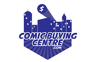 design high quality comic buying center logo