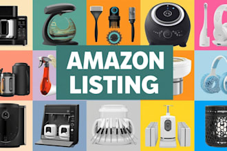 create amazon listing images design, amazon infographic, product listing imag