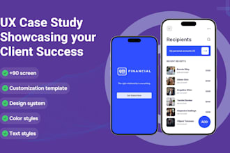 write a ux case study showcasing your client success