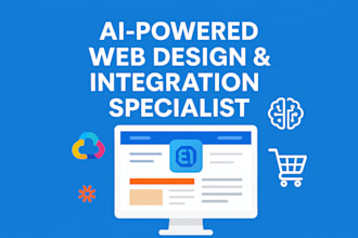 design and integrate ai powered websites