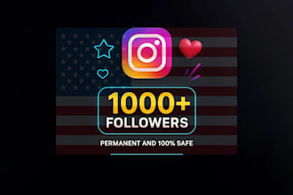 do real USA instagram page followers up to 1k