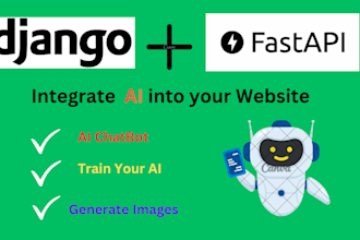 develop and deploy ai apis using fastapi or django