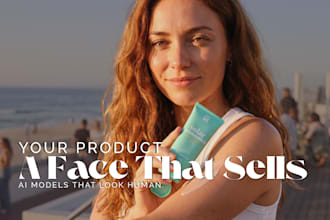 create ai product photos with realistic lifestyle models